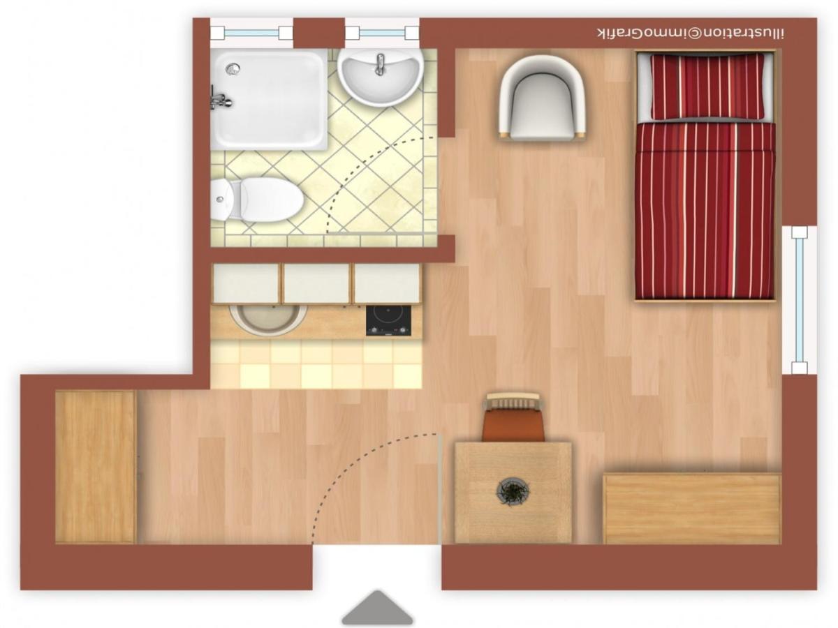 Rosenhof Am See Ferienwohnung Silberdistel เทียร์ซี ภายนอก รูปภาพ